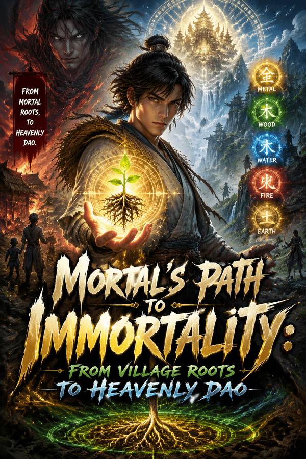 Mortal's Path to Immortality: From Village Roots to Heavenly Dao