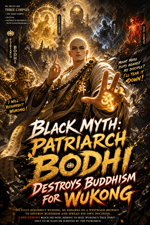 Black Myth: Patriarch Bodhi Destroys Buddhism for Wukong