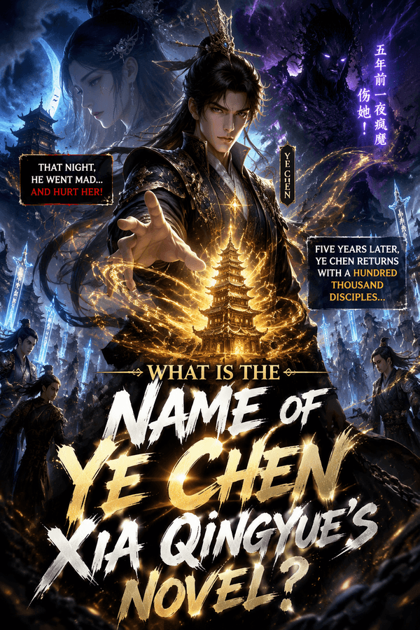 What is the name of Ye Chen Xia Qingyue's novel?