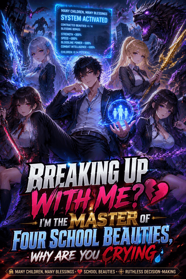Breaking Up With Me? I’m the Master of Four School Beauties, Why Are You Crying