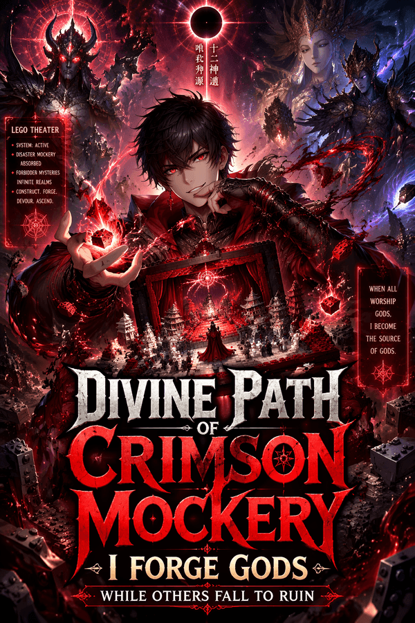 Divine Path of Crimson Mockery: I Forge Gods While Others Fall to Ruin