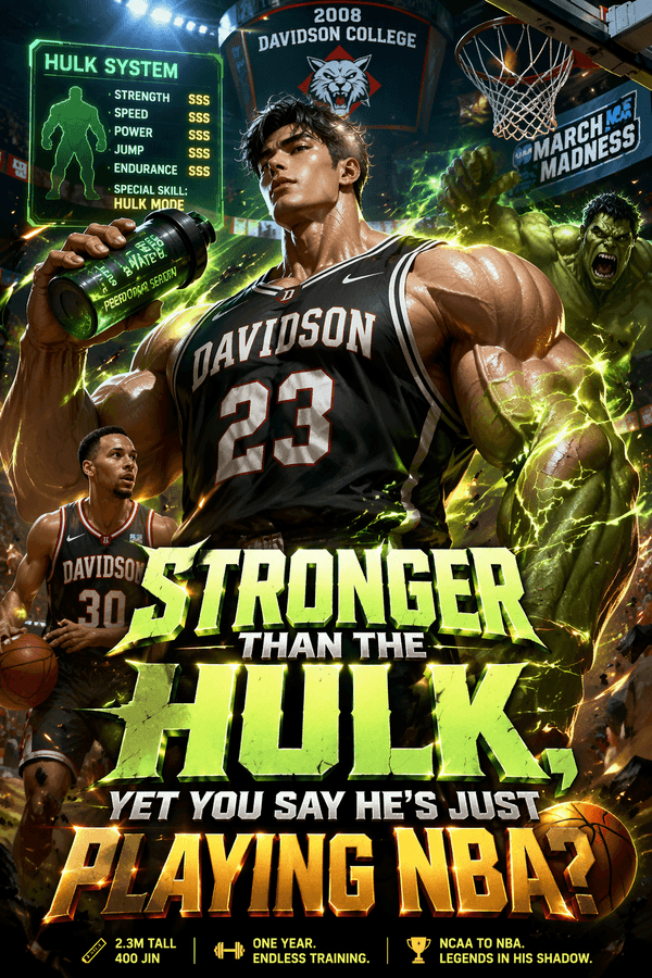 Stronger Than the Hulk, Yet You Say He's Just Playing NBA?