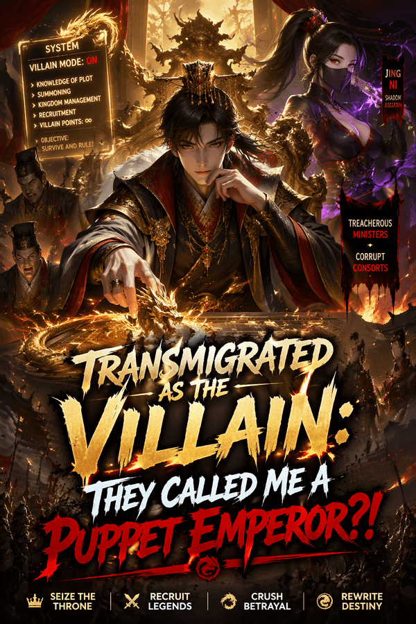 Transmigrated as the Villain: They Called Me a Puppet Emperor?!