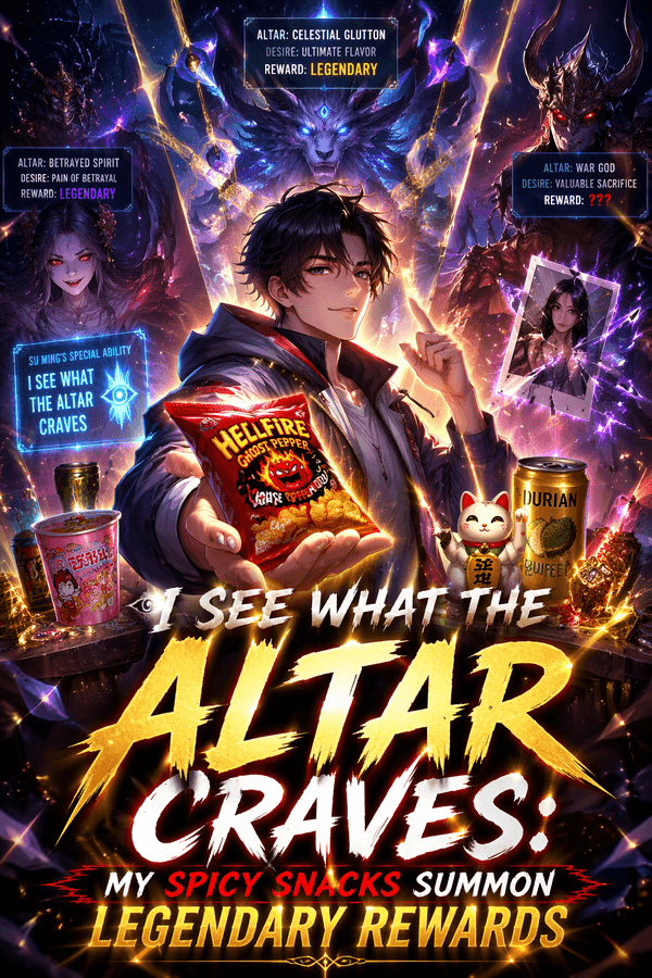 I See What the Altar Craves: My Spicy Snacks Summon Legendary Rewards