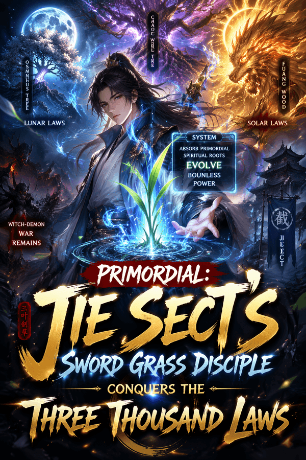 Primordial: Jie Sect's Sword Grass Disciple Conquers the Three Thousand Laws