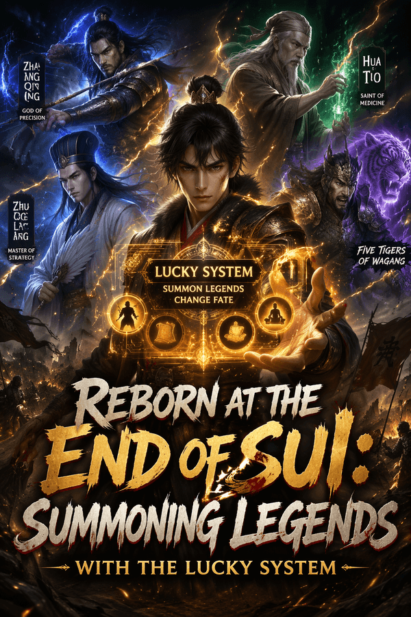 Reborn at the End of Sui: Summoning Legends with the Lucky System