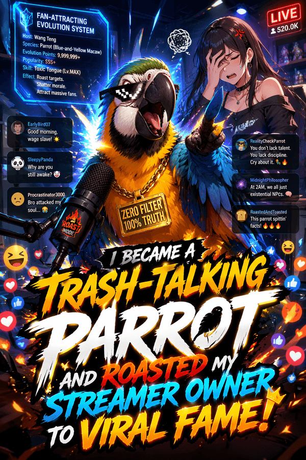 I Became a Trash-Talking Parrot and Roasted My Streamer Owner to Viral Fame!