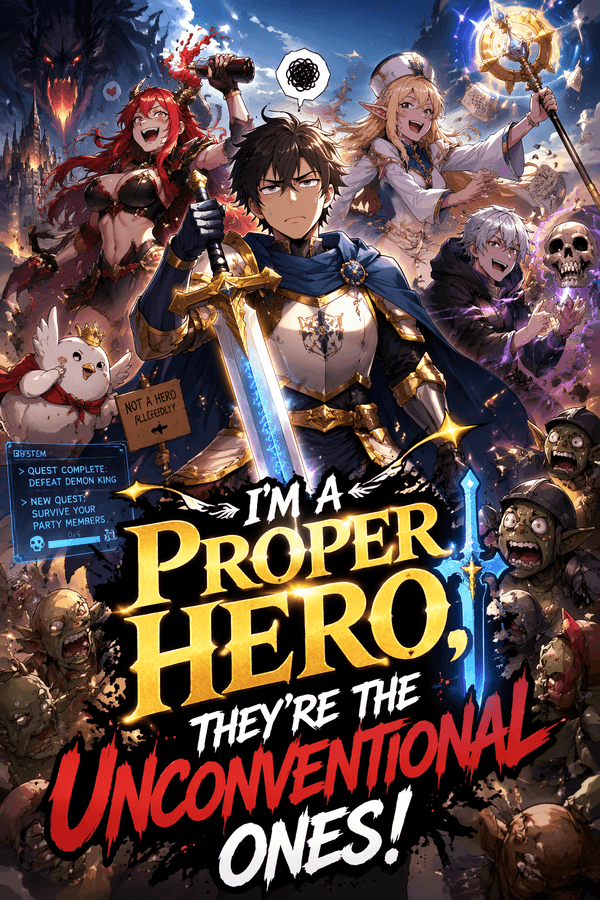 I'm a Proper Hero, They're the Unconventional Ones!