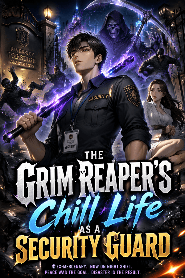 The Grim Reaper's Chill Life as a Security Guard
