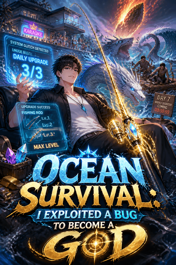 Ocean Survival: I Exploited a Bug to Become a God