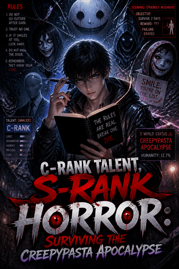 C-Rank Talent, S-Rank Horror: Surviving the Creepypasta Apocalypse
