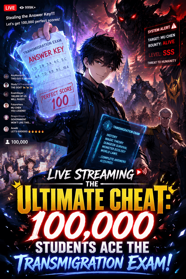 Live Streaming the Ultimate Cheat: 100,000 Students Ace the Transmigration Exam!