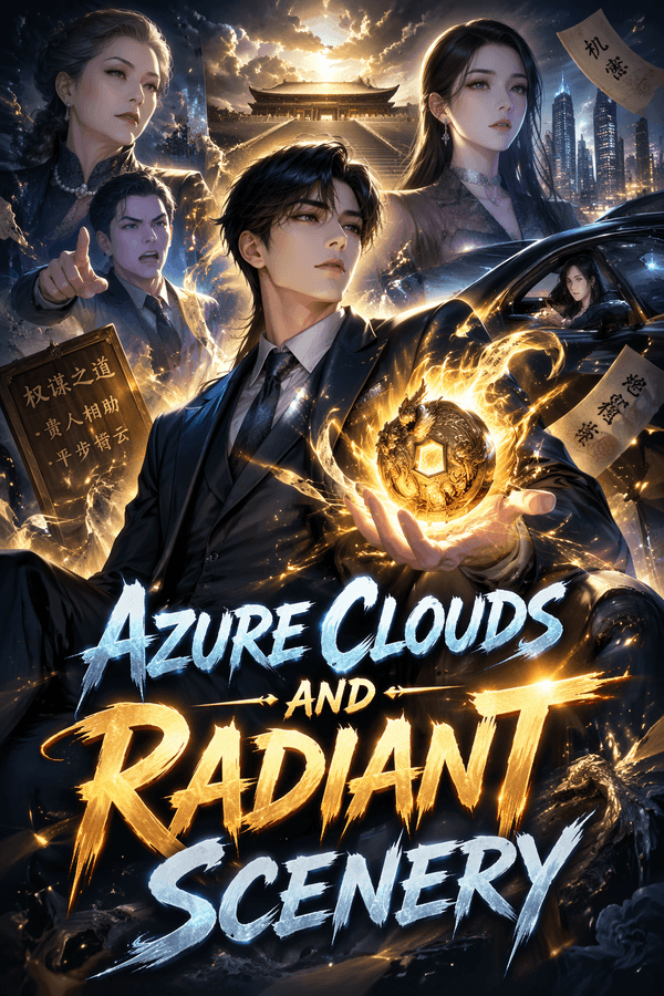 Azure Clouds and Radiant Scenery