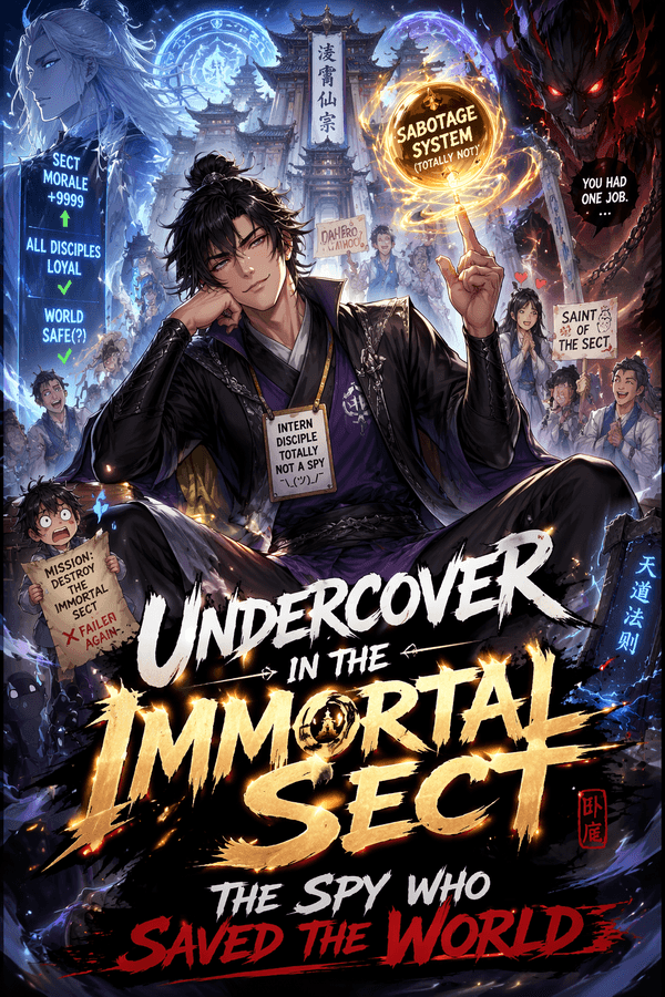Undercover in the Immortal Sect: The Spy Who Saved the World