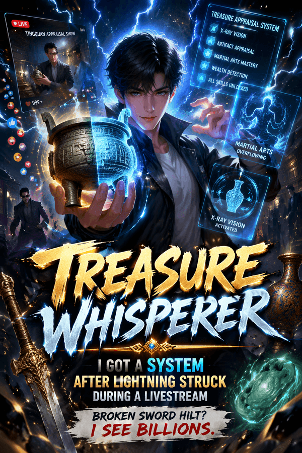 Treasure Whisperer: I Got a System After Lightning Struck During a Livestream