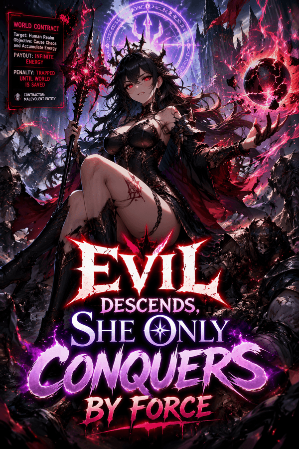 Evil Descends, She Only Conquers By Force