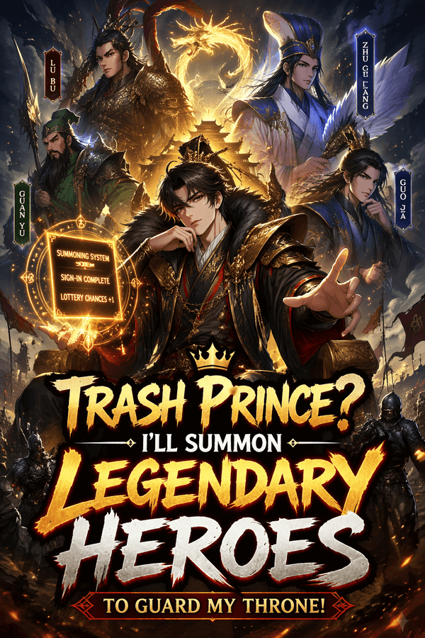 Trash Prince? I'll Summon Legendary Heroes to Guard My Throne!