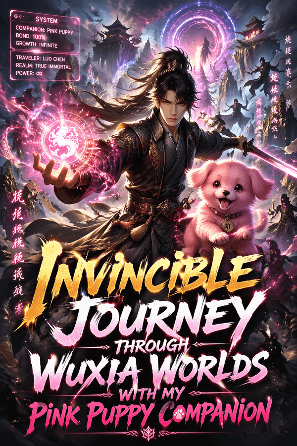 Invincible Journey Through Wuxia Worlds With My Pink Puppy Companion