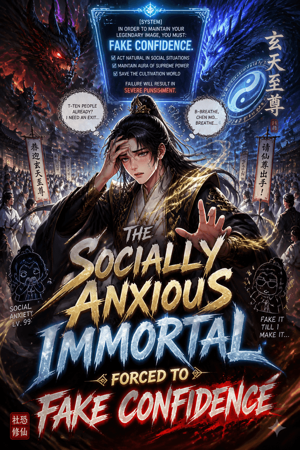 The Socially Anxious Immortal Forced to Fake Confidence