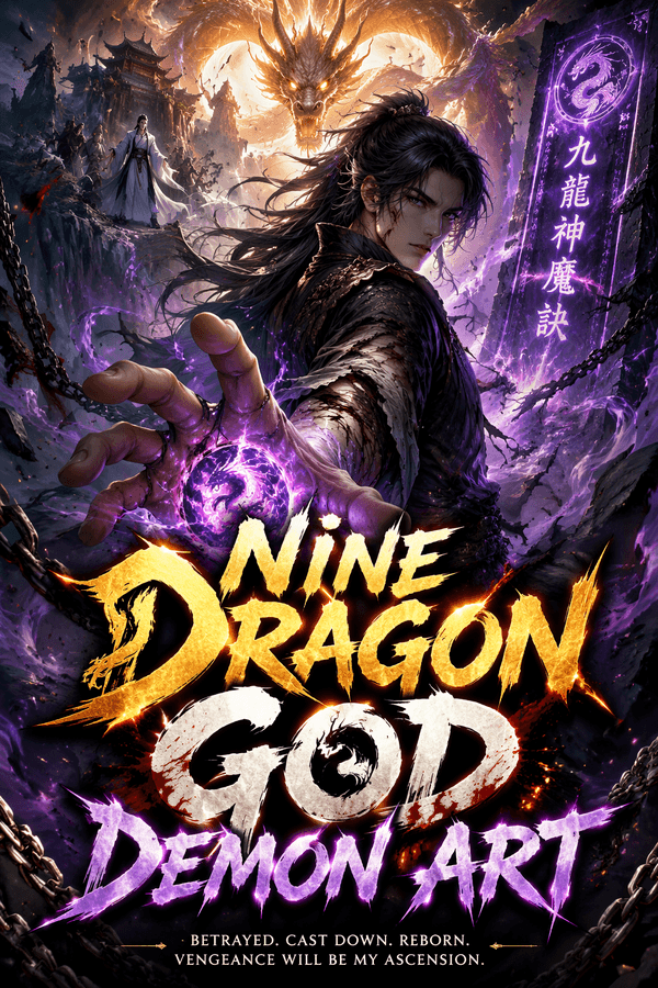 Nine Dragon God Demon Art