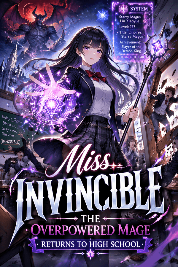 Miss Invincible: The Overpowered Mage Returns to High School
