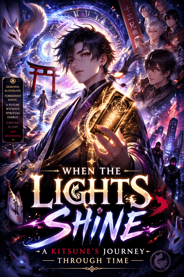 When the Lights Shine: A Kitsune's Journey Through Time
