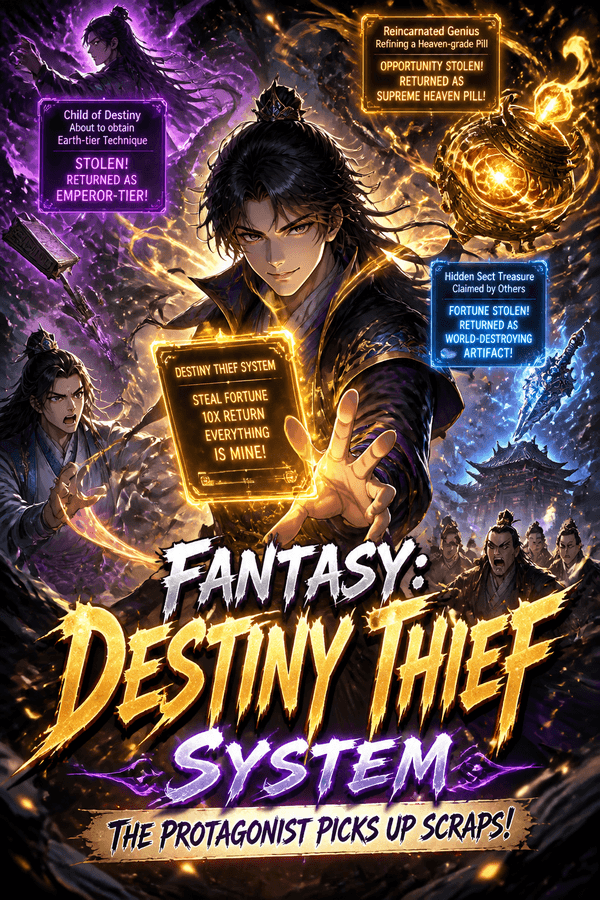 Fantasy: Destiny Thief System – The Protagonist Picks Up Scraps!