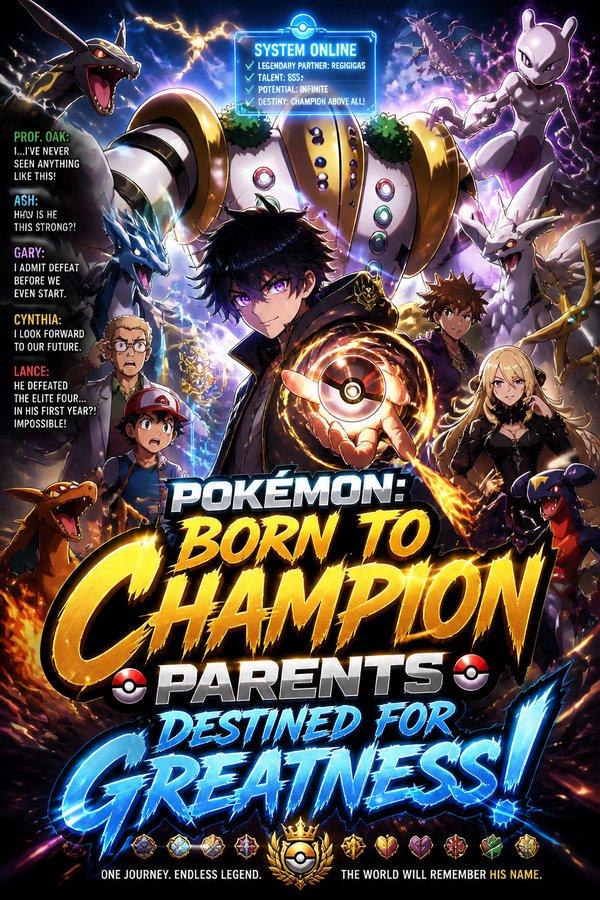 Pokémon: Born to Champion Parents, Destined for Greatness!