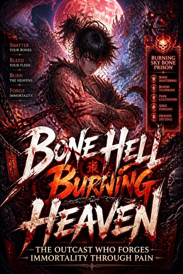 Bone Hell Burning Heaven: The Outcast Who Forges Immortality Through Pain