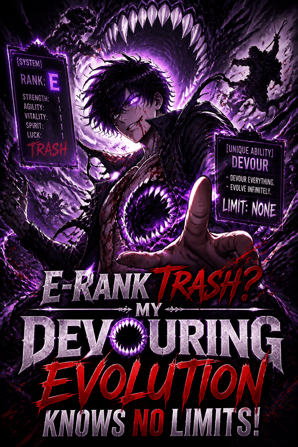 E-Rank Trash? My Devouring Evolution Knows No Limits!