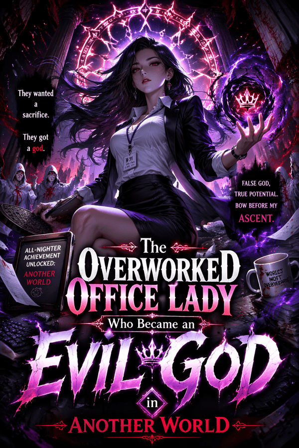 The Overworked Office Lady Who Became an Evil God in Another World