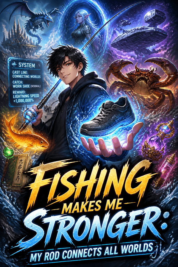 Fishing Makes Me Stronger: My Rod Connects All Worlds