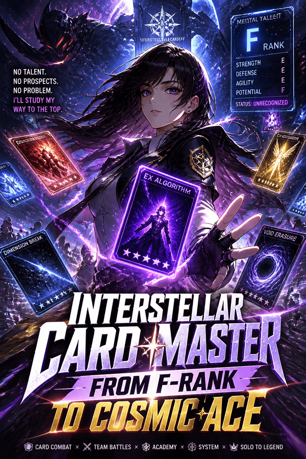 Interstellar Card Master: From F-Rank to Cosmic Ace