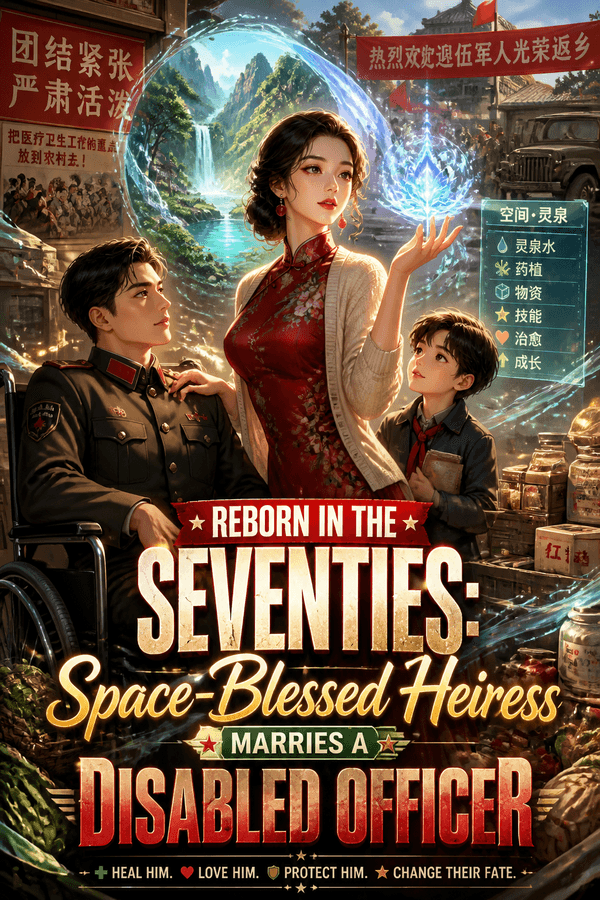 Reborn in the Seventies: Space-Blessed Heiress Marries a Disabled Officer