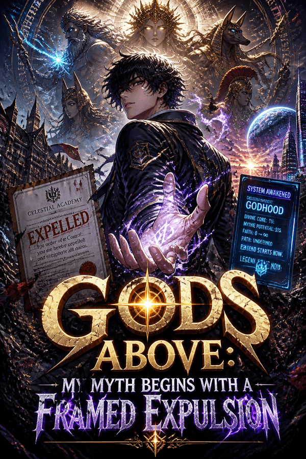 Gods Above: My Myth Begins with a Framed Expulsion