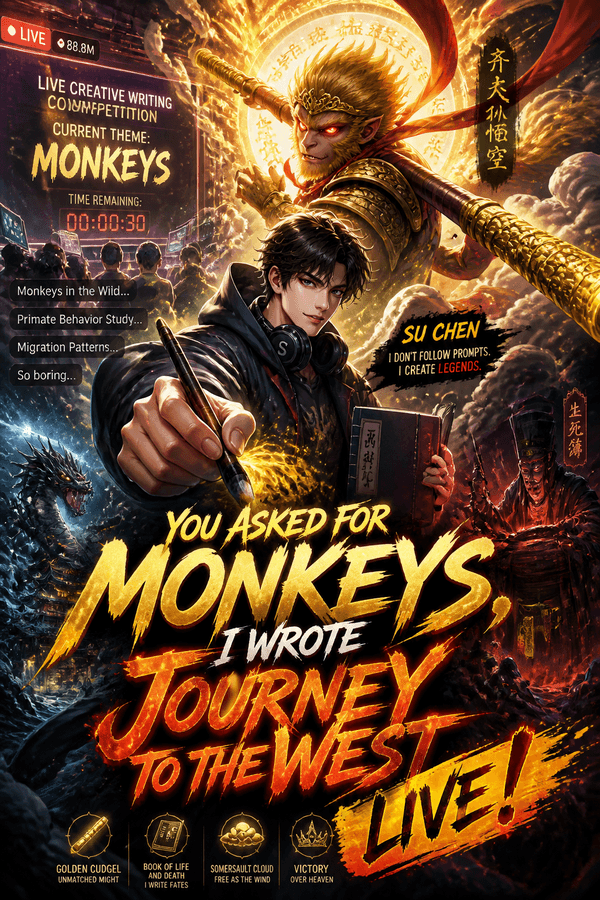 You Asked for Monkeys, I Wrote Journey to the West Live!