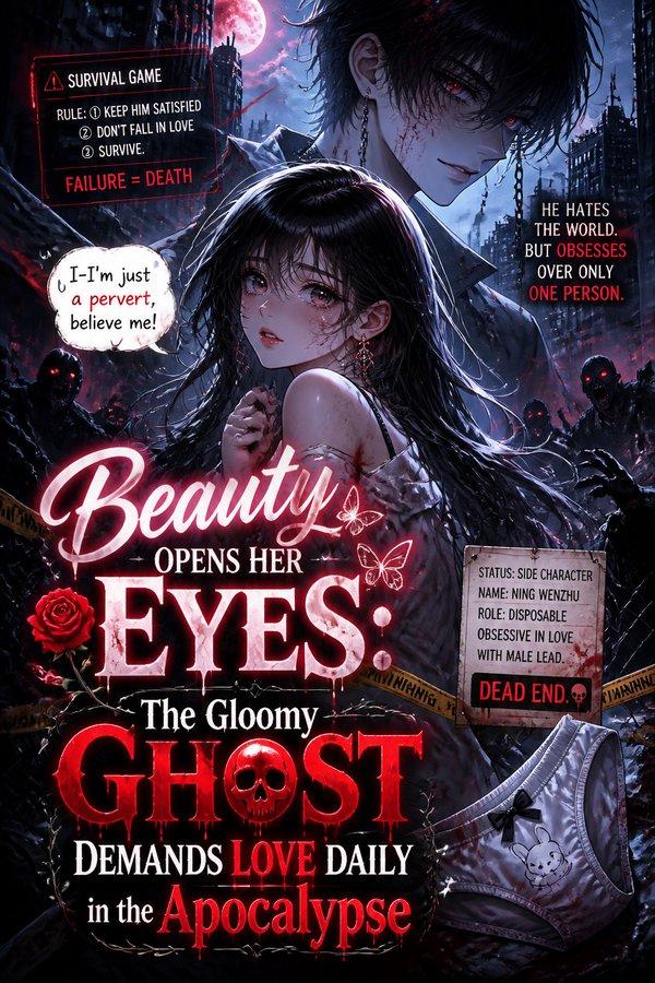 Beauty Opens Her Eyes: The Gloomy Ghost Demands Love Daily in the Apocalypse