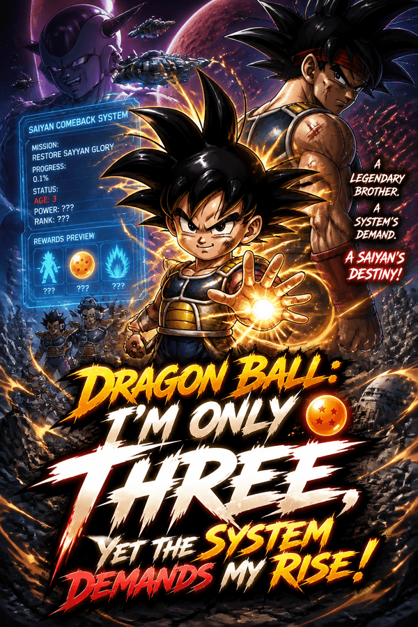 Dragon Ball: I'm Only Three, Yet the System Demands My Rise!