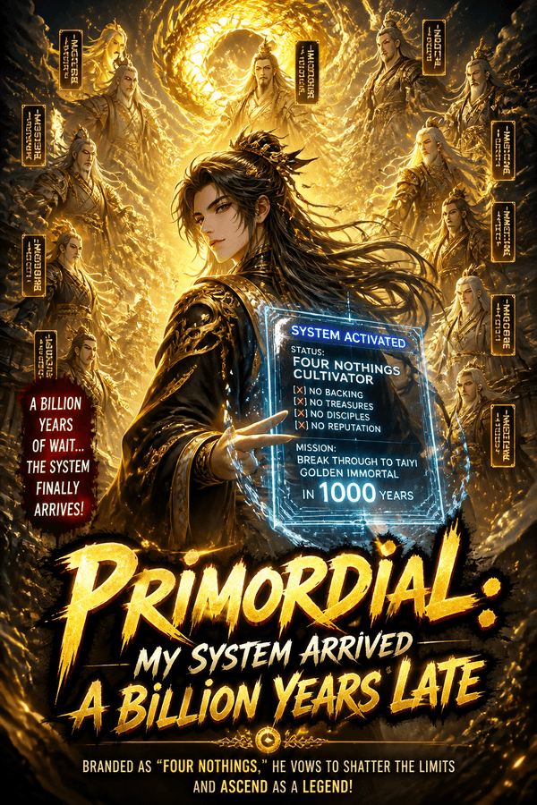 Primordial: My System Arrived a Billion Years Late