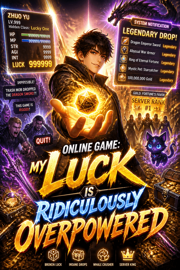 Online Game: My Luck is Ridiculously Overpowered