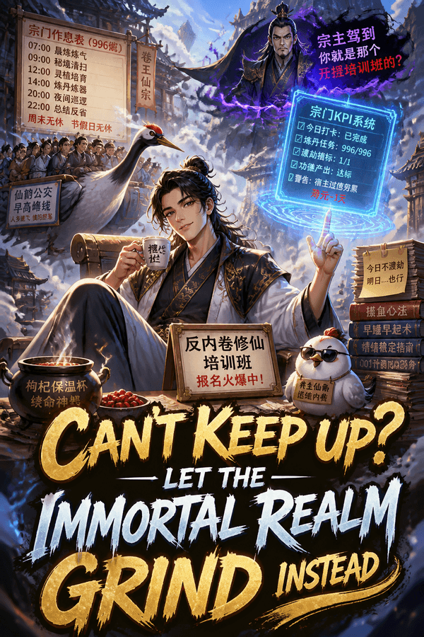 Can't Keep Up? Let the Immortal Realm Grind Instead