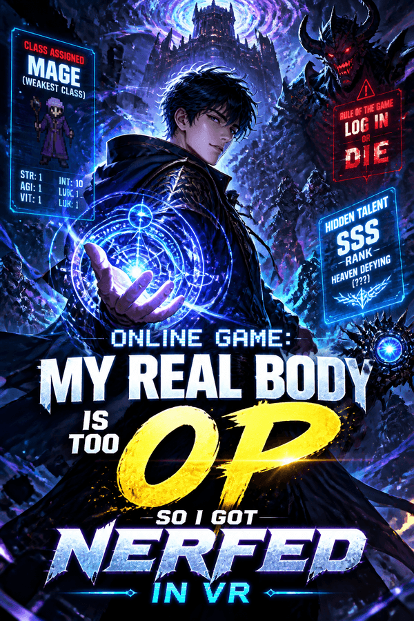 Online Game: My Real Body Is Too OP, So I Got Nerfed in VR