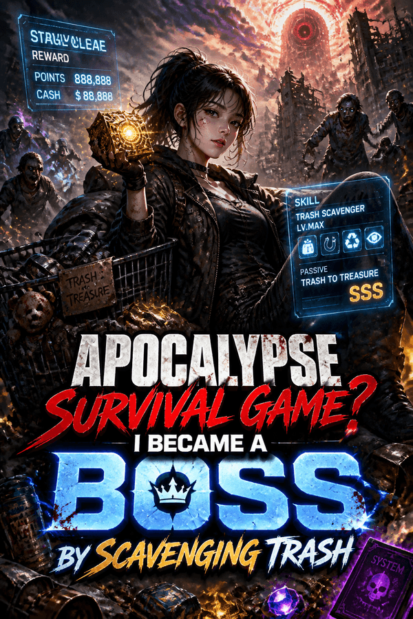 Apocalypse Survival Game? I Became a Boss by Scavenging Trash