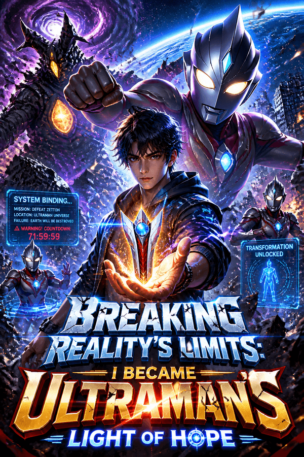 Breaking Reality's Limits: I Became Ultraman's Light of Hope