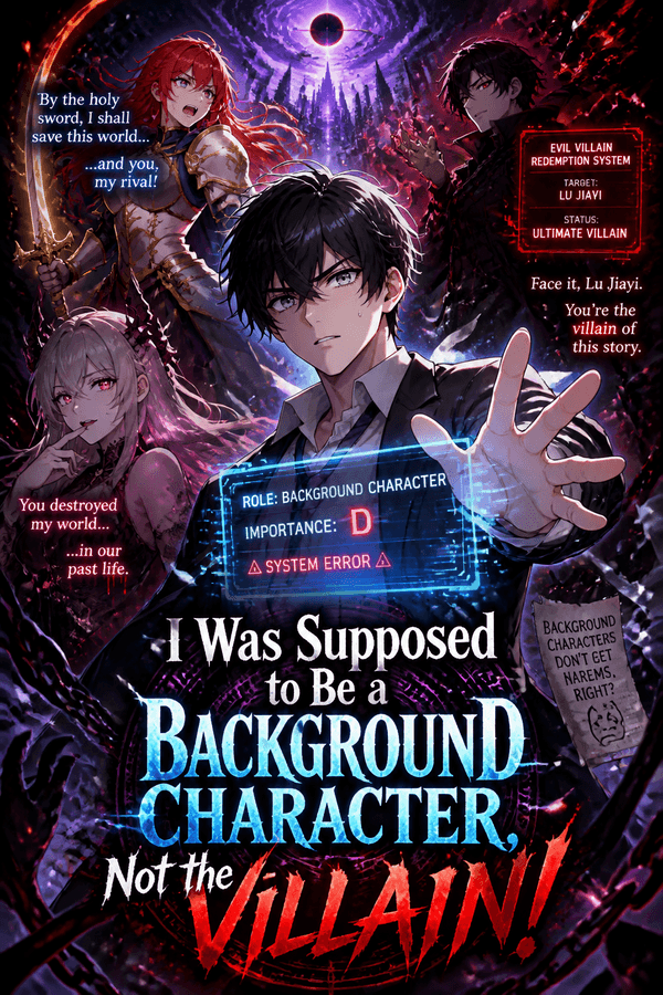 I Was Supposed to Be a Background Character, Not the Villain!