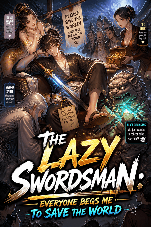 The Lazy Swordsman: Everyone Begs Me to Save the World
