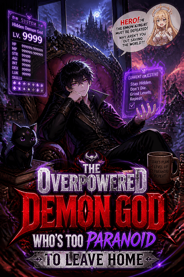 The Overpowered Demon God Who's Too Paranoid to Leave Home