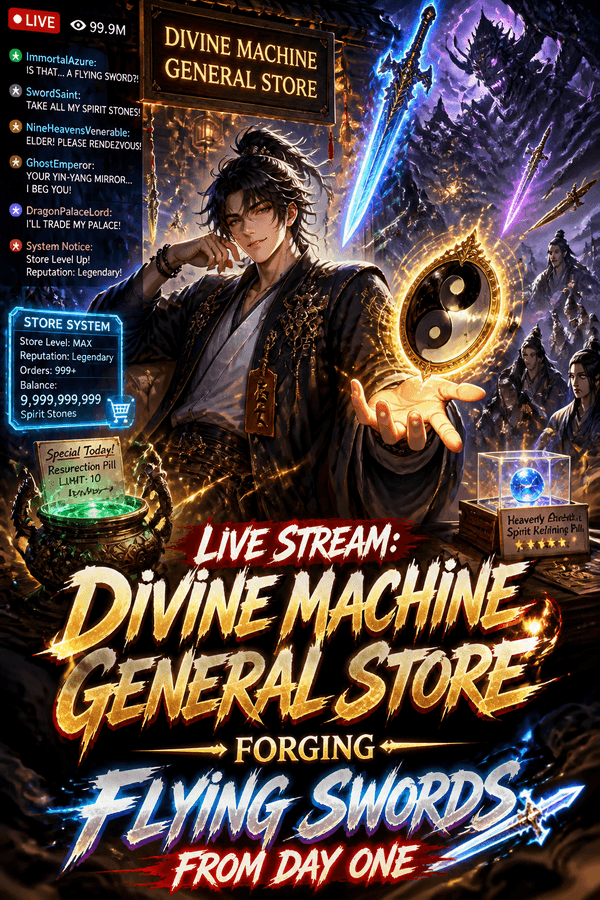 Live Stream: Divine Machine General Store – Forging Flying Swords from Day One