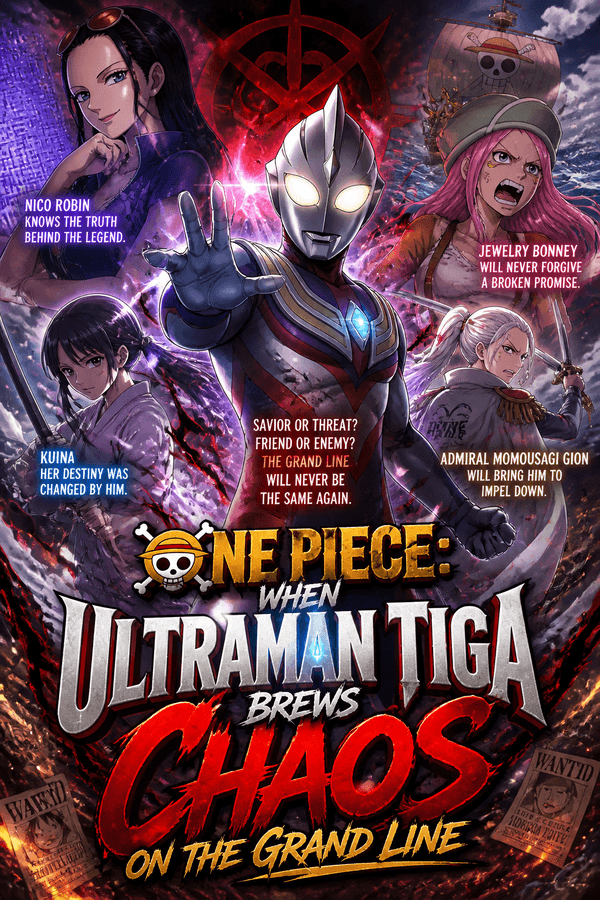 One Piece: When Ultraman Tiga Brews Chaos on the Grand Line