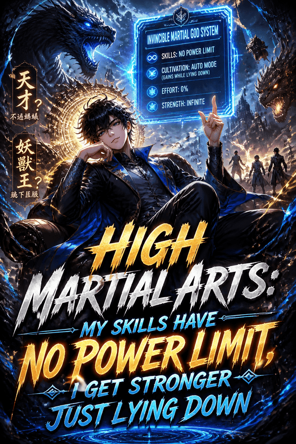 High Martial Arts: My Skills Have No Power Limit, I Get Stronger Just Lying Down